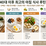 건강한 아침 식단